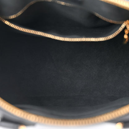 Louis Vuitton Empreinte Monogram Giant Speedy Bandouliere 25 Black 5 of 11