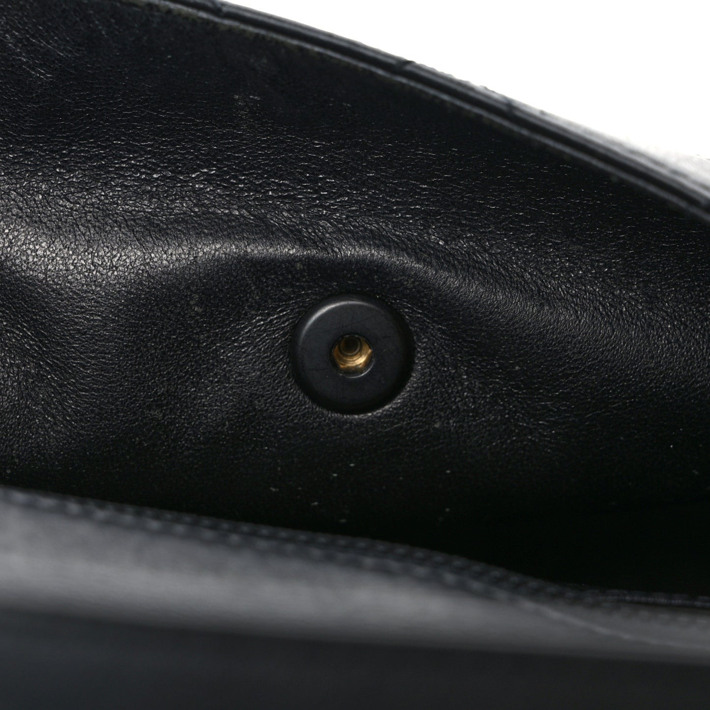 Lambskin Quilted CC Flap Shoulder Bag So Black