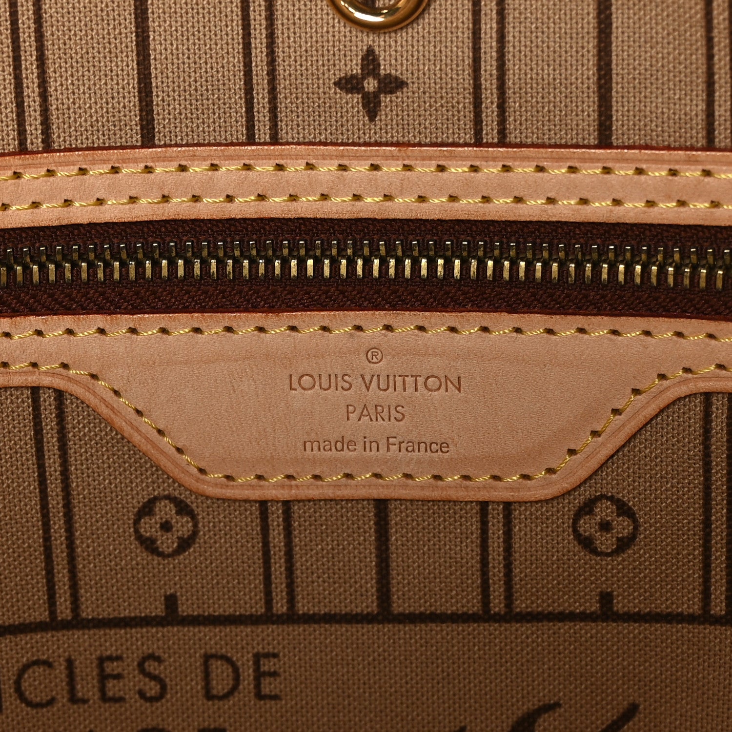 Louis Vuitton Monogram Neverfull MM 6 of 9