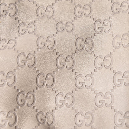 Gucci Guccissima Medium Sukey Top Handle Bag White 14 of 14