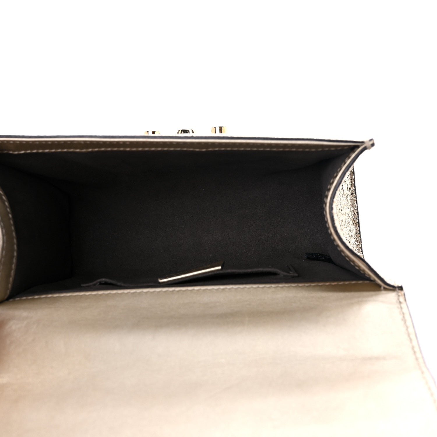 Gucci Galassia Small Padlock Shoulder Bag Platino 5 of 10