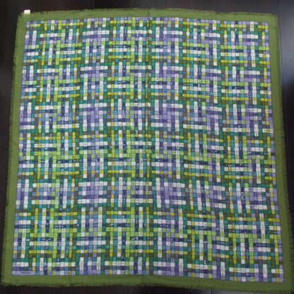 Hermes Cashmere Silk Bolduc Au Carre Scarf 90 Olive 1 of 7