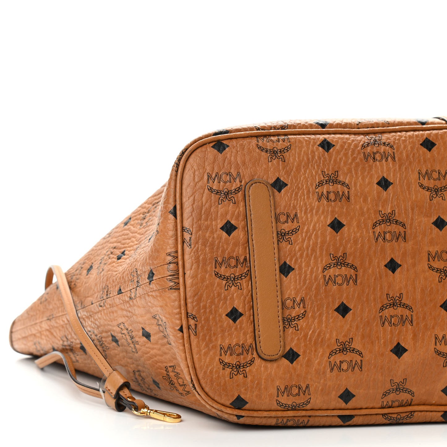 Visetos Large Liz Reversible Shopper Tote Cognac