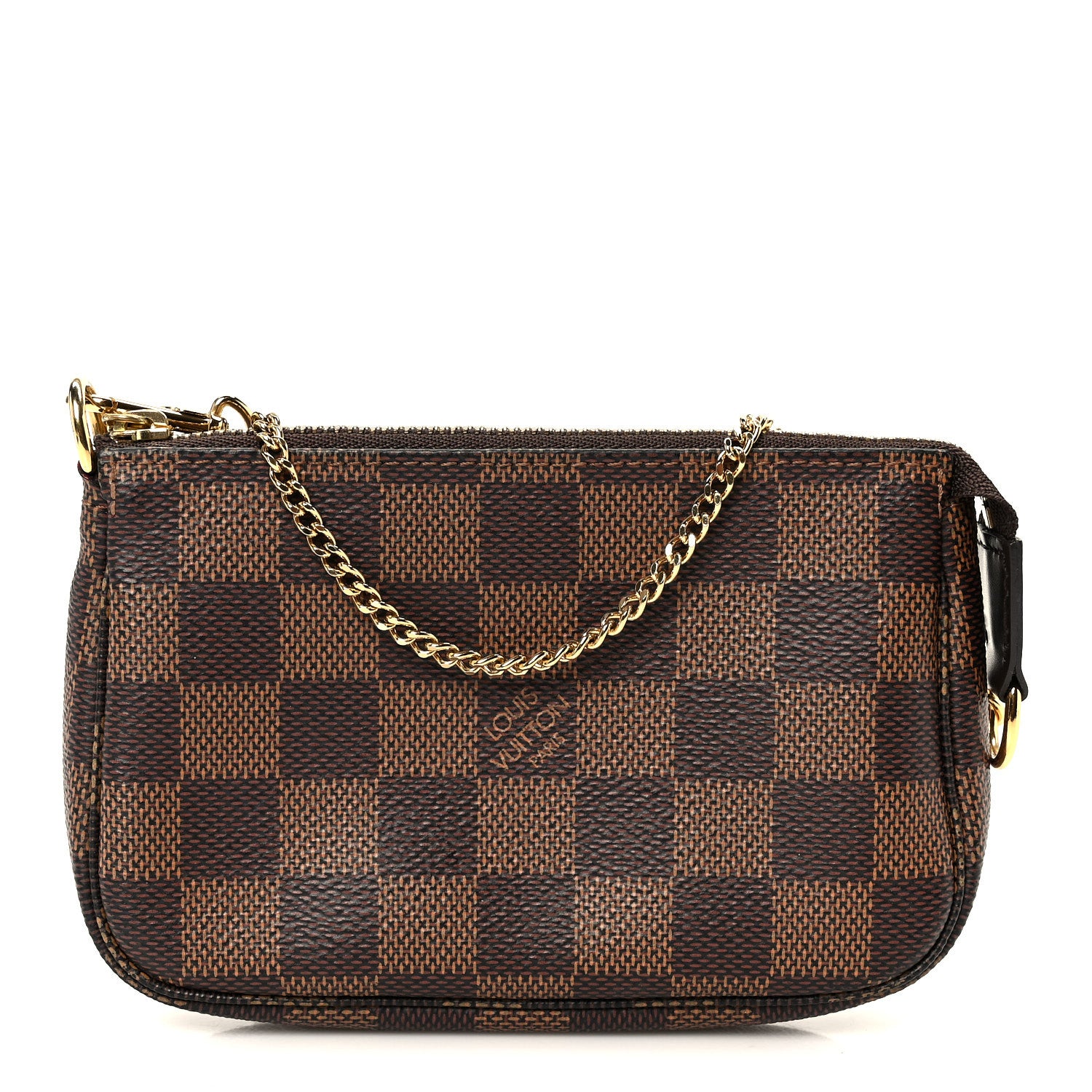 Louis Vuitton Damier Ebene Mini Pochette Accessories 1 of 9