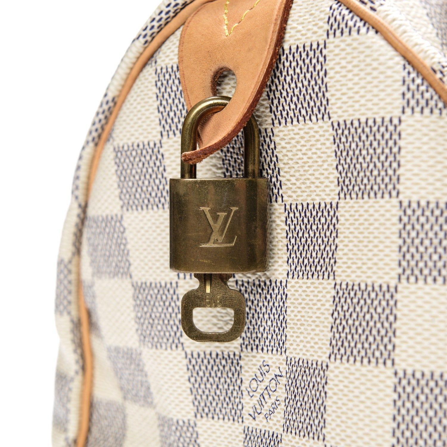 Louis Vuitton Damier Azur Speedy 25 8 of 8