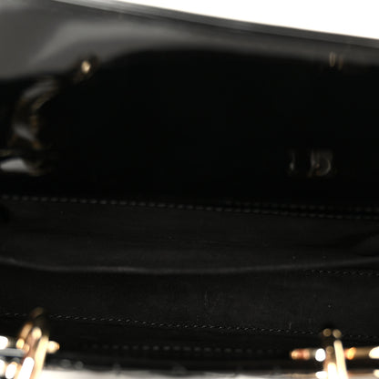 Christian Dior Patent Cannage Small Lady D-Joy Black 5 of 11