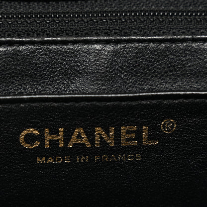 Chanel Caviar Quilted Jumbo Single Flap Black 6 of 13