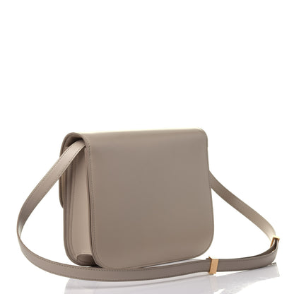 Celine Box Calfskin Medium Classic Box Flap Bag Powder 2 of 4