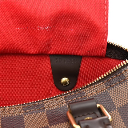 Louis Vuitton Damier Ebene Speedy Bandouliere 25 6 of 9