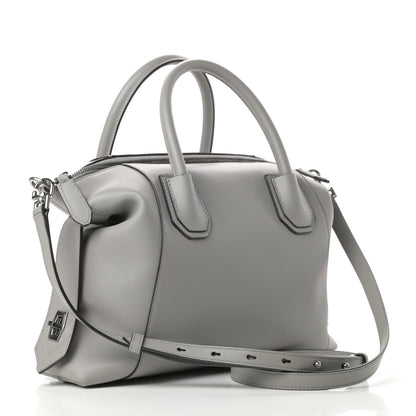 Givenchy Calfskin Small Soft Antigona Pearl Grey 3 of 9