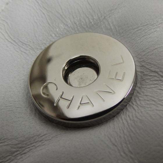 Chanel Quilted Lambskin Large Hidden Chain Tote White 12 of 13