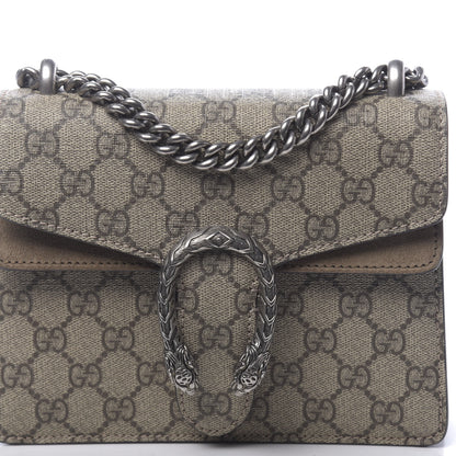 Gucci GG Supreme Monogram Mini Dionysus Shoulder Bag Taupe 12 of 15