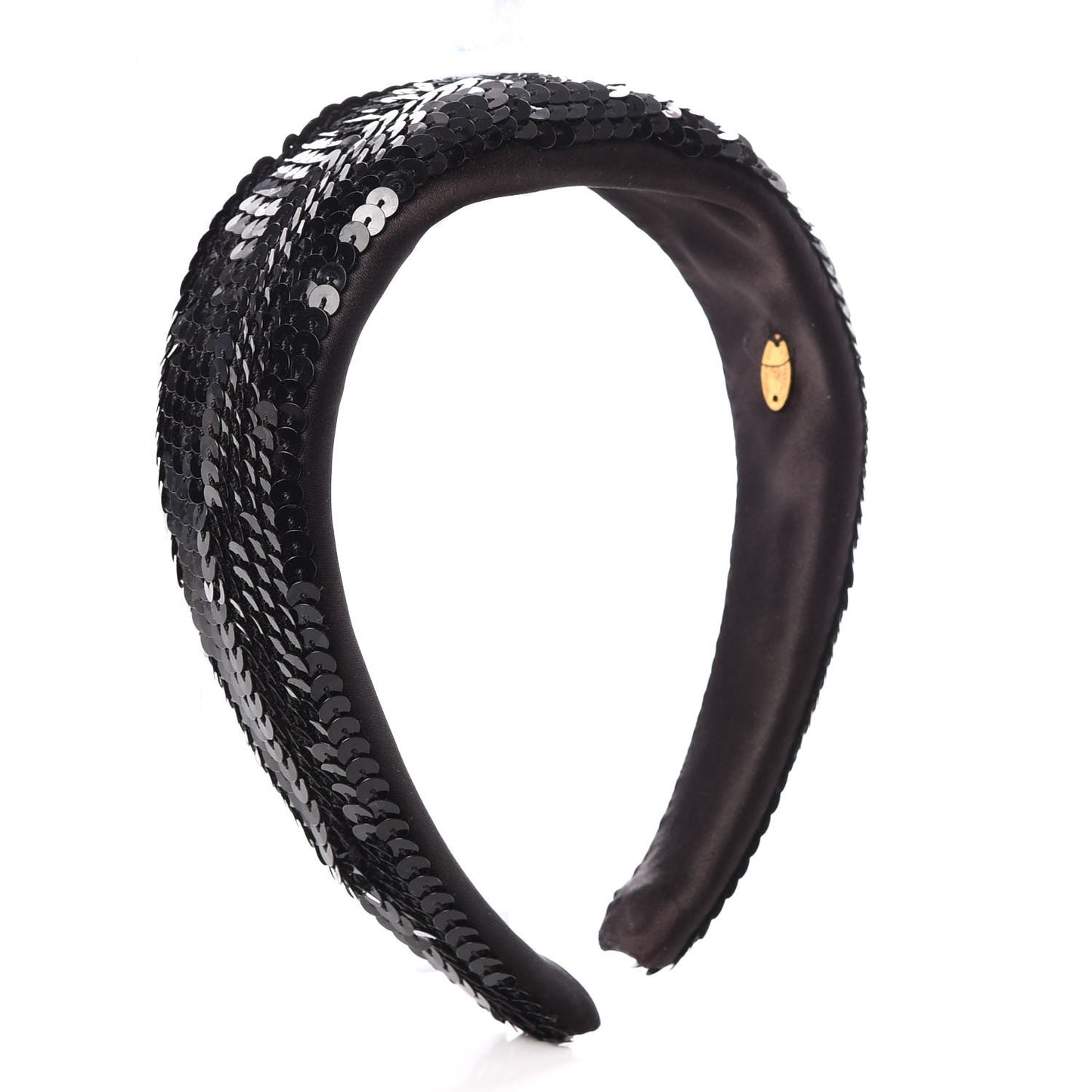 Sequin Headband Black