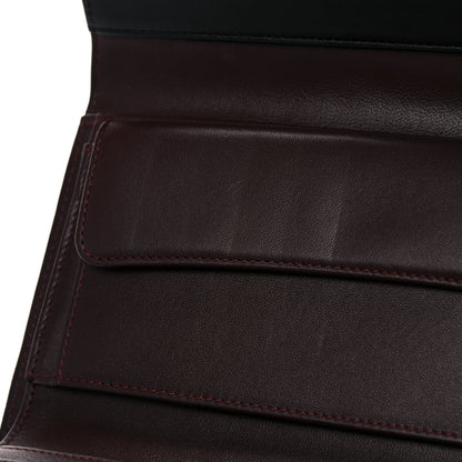 Chanel Lambskin Quilted Large Flap Wallet Black 11 of 13