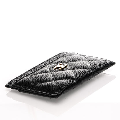 Chanel Caviar Quilted Card Holder Black 4 of 8
