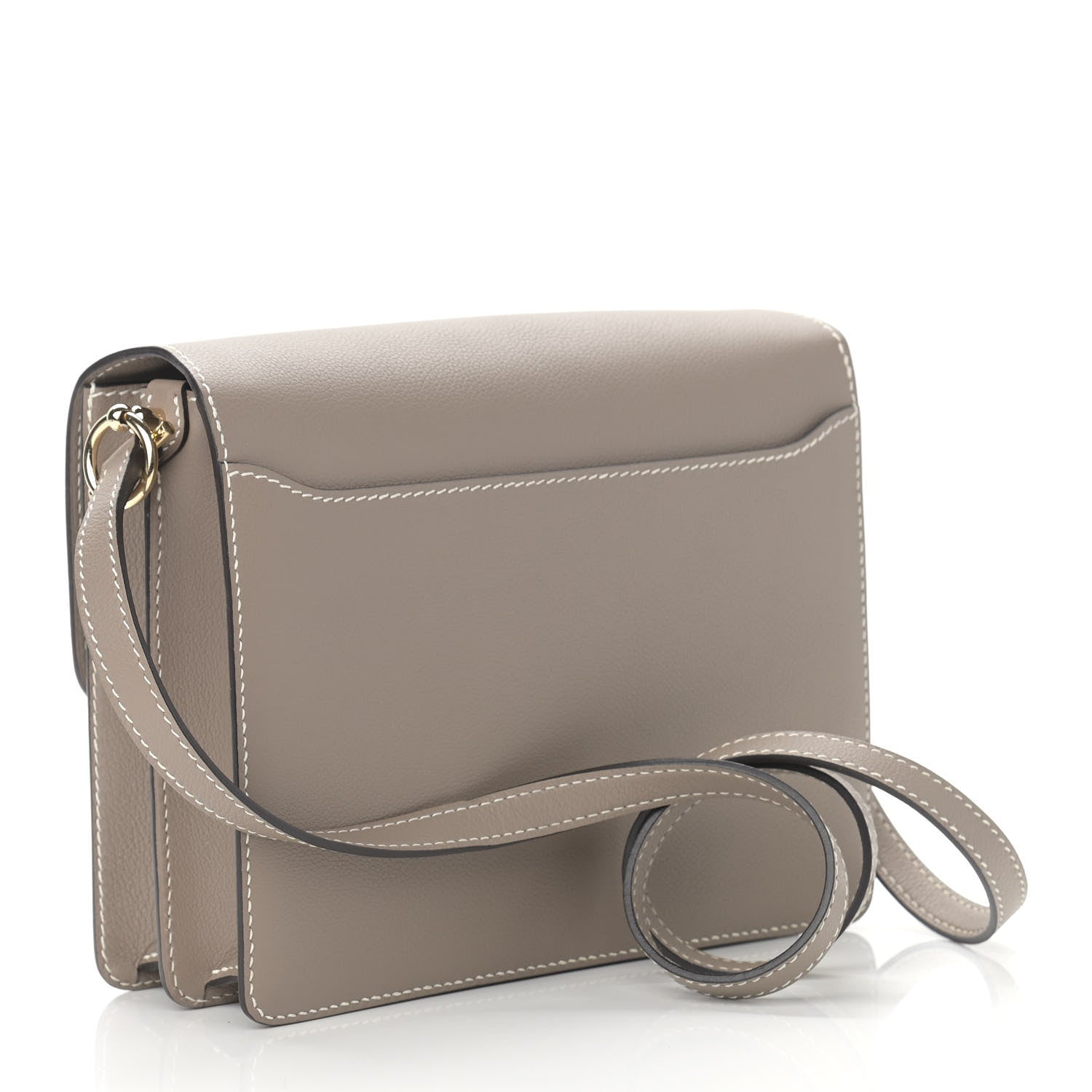 Hermes Evercolor Sac Roulis 23 Gris Asphalte 3 of 8