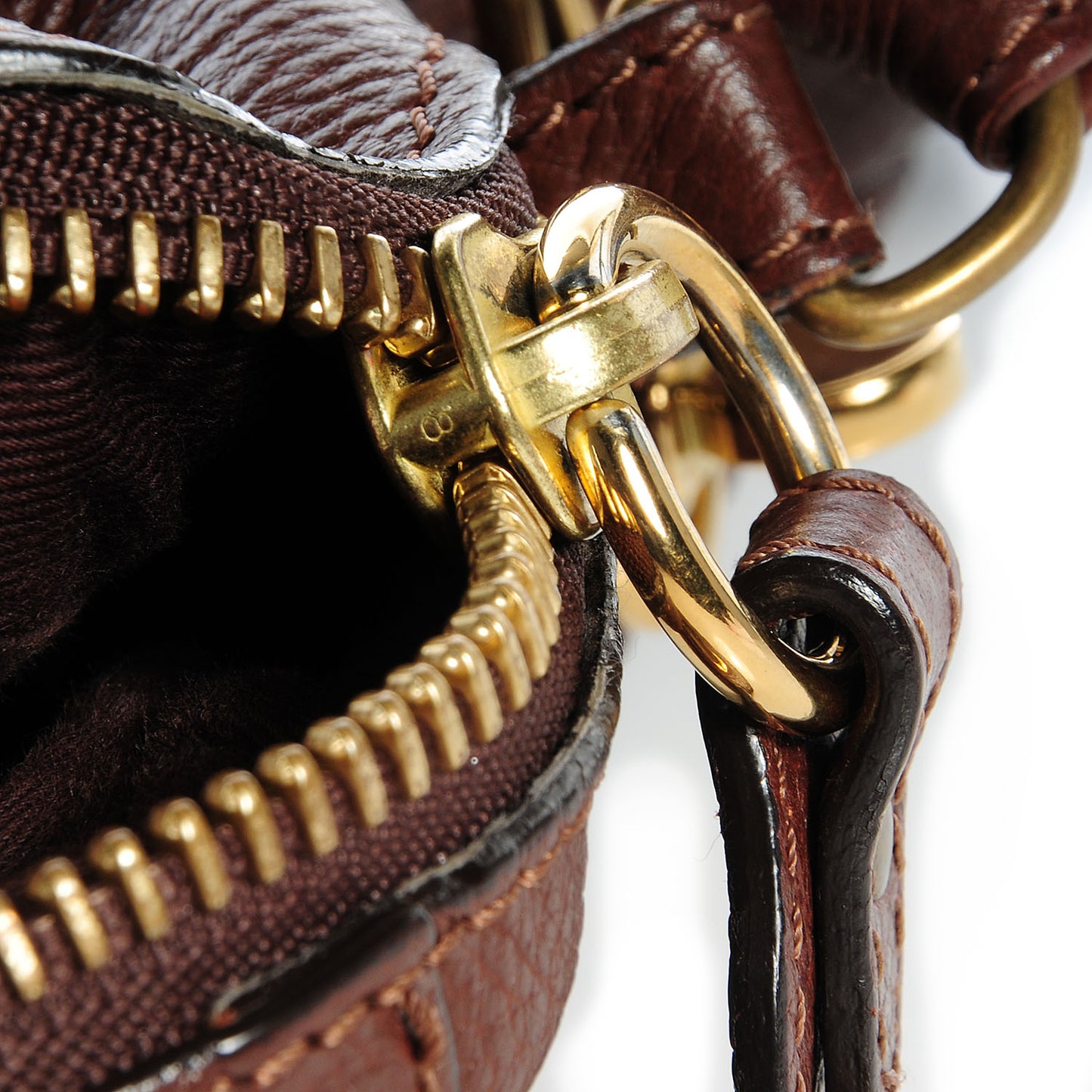 Calfskin Large Paraty Chocolate