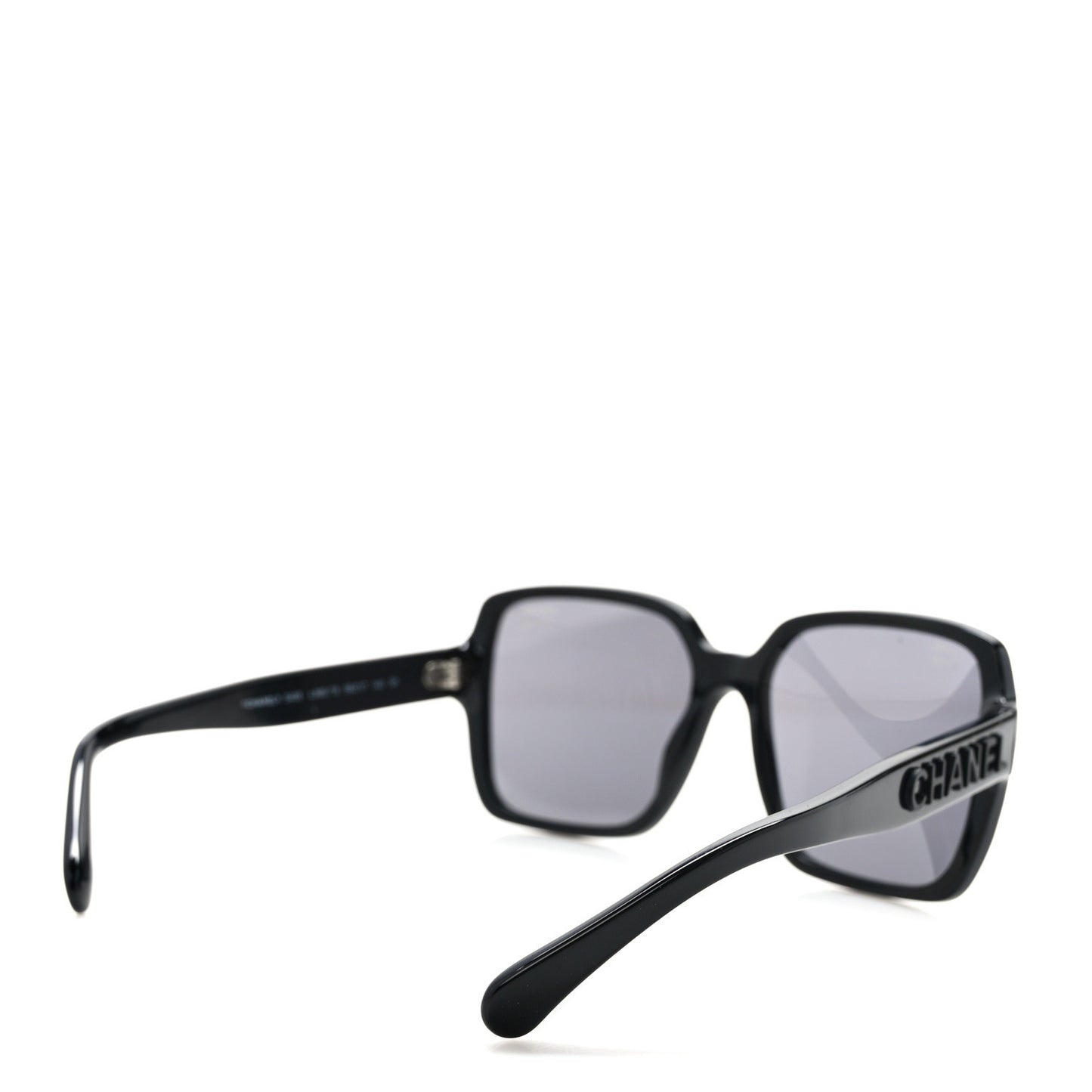 Acetate Polarized Square Sunglasses 5408 Black