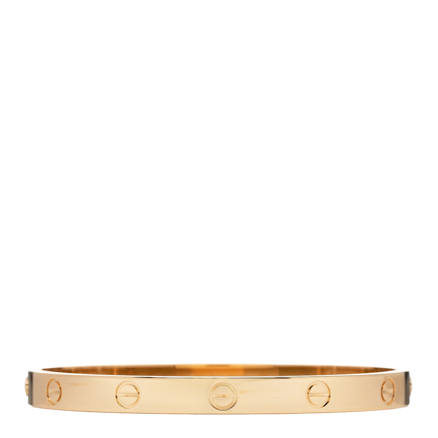 Cartier 18K Yellow Gold LOVE Bracelet 18 1 of 3
