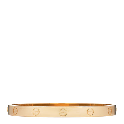 Cartier 18K Yellow Gold LOVE Bracelet 18 1 of 3