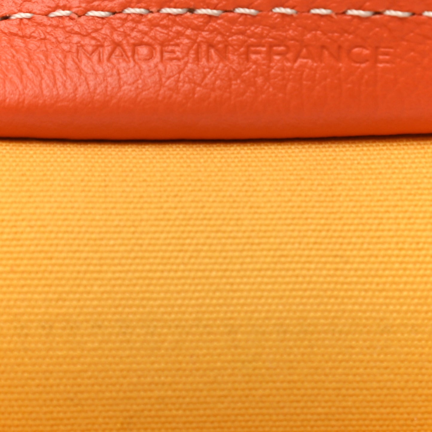 Goyardine Jouvence Toiletry Pouch Orange