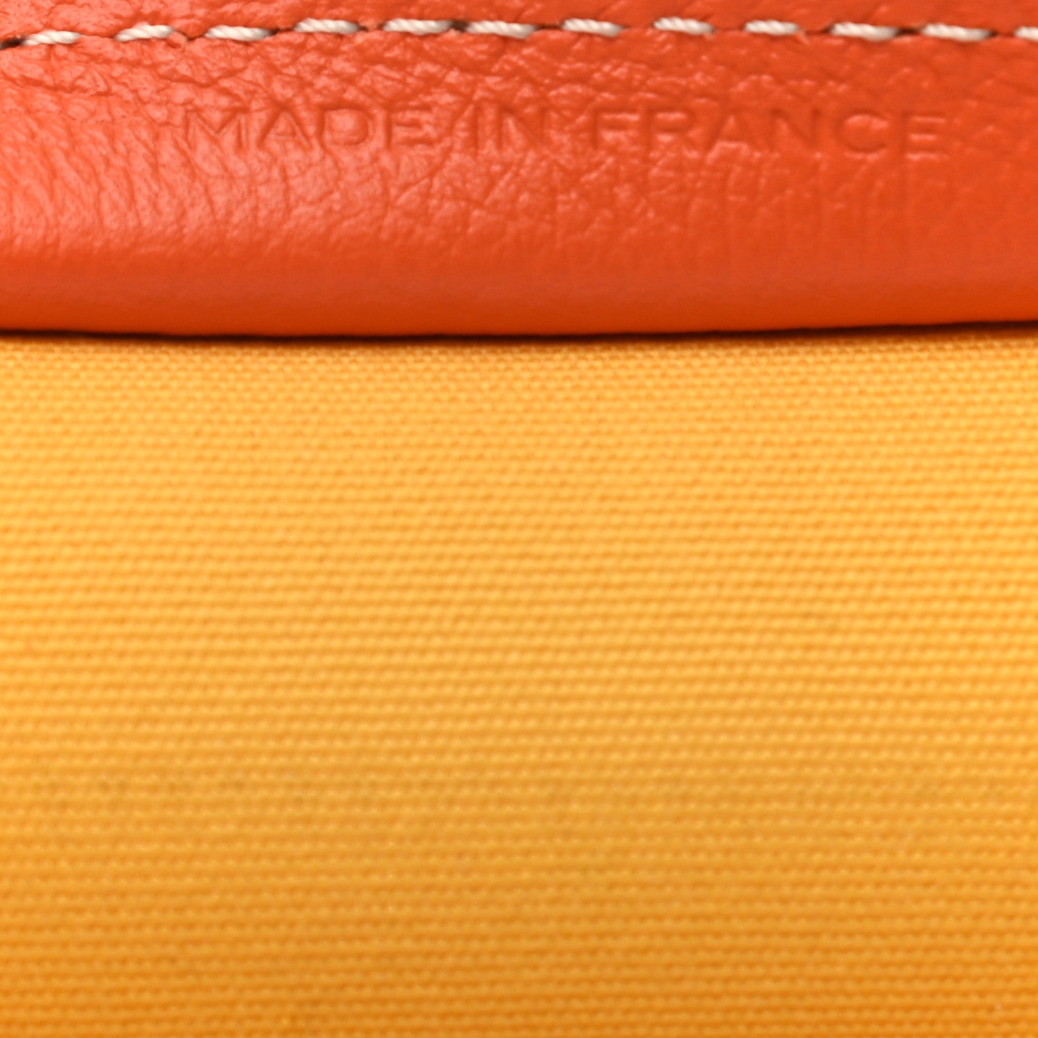 Goyard Goyardine Jouvence Toiletry Pouch Orange 7 of 8
