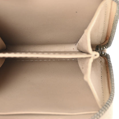 Givenchy Lambskin 4G Logo Zip Coin Purse Beige 5 of 7