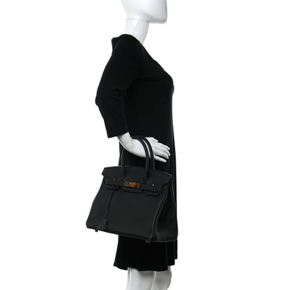 Hermes Togo Birkin 30 Black 2 of 11