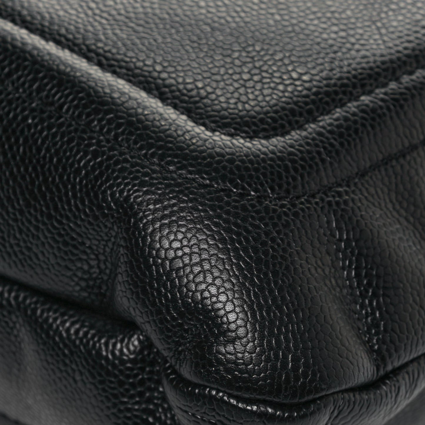 Caviar CC Timeless Shoulder Bag Black