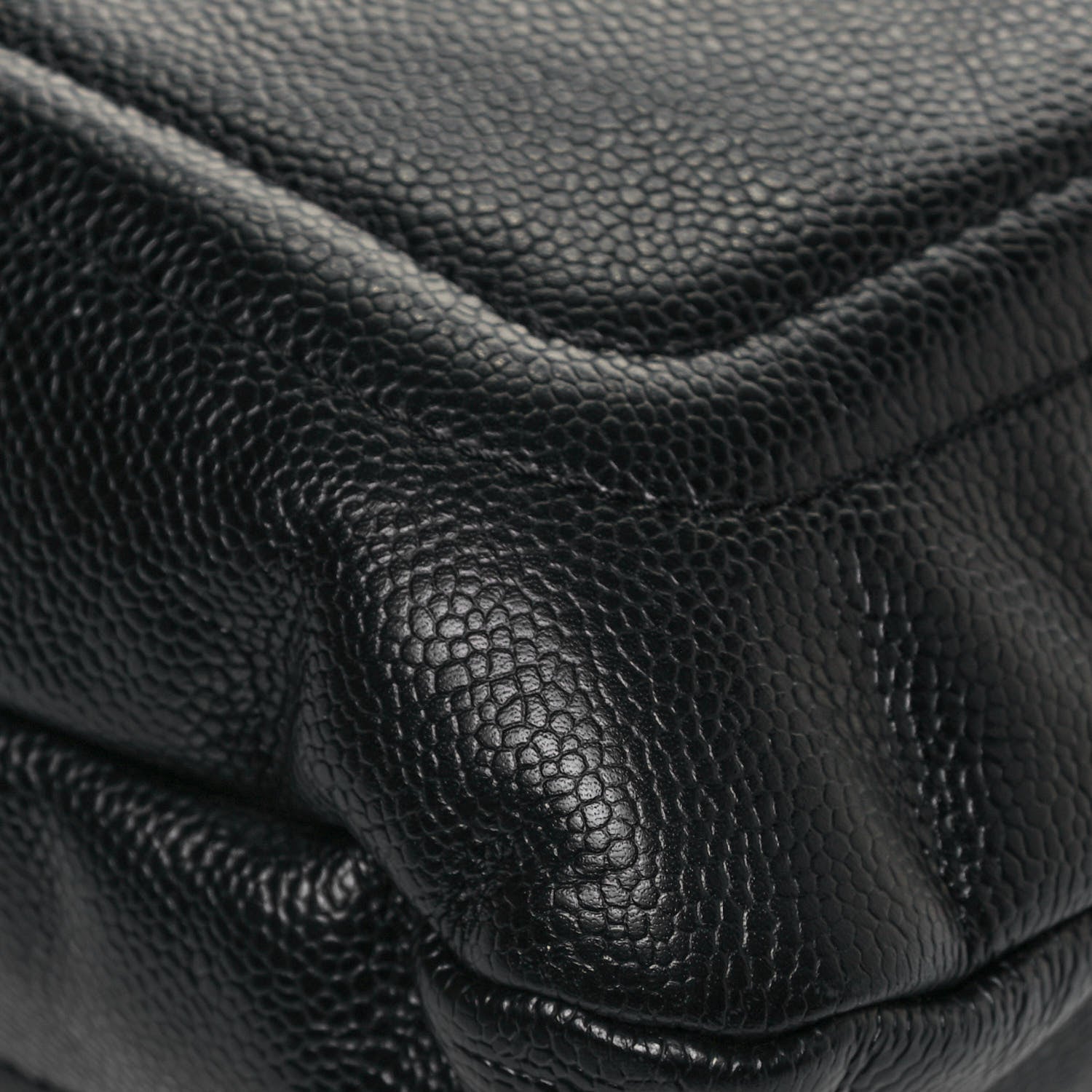 Chanel Caviar CC Timeless Shoulder Bag Black 9 of 13
