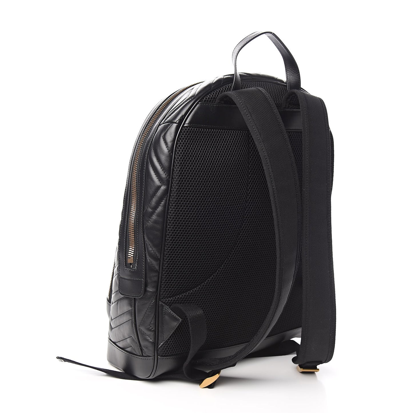 Calfskin Matelasse GG Marmont Day Backpack Black
