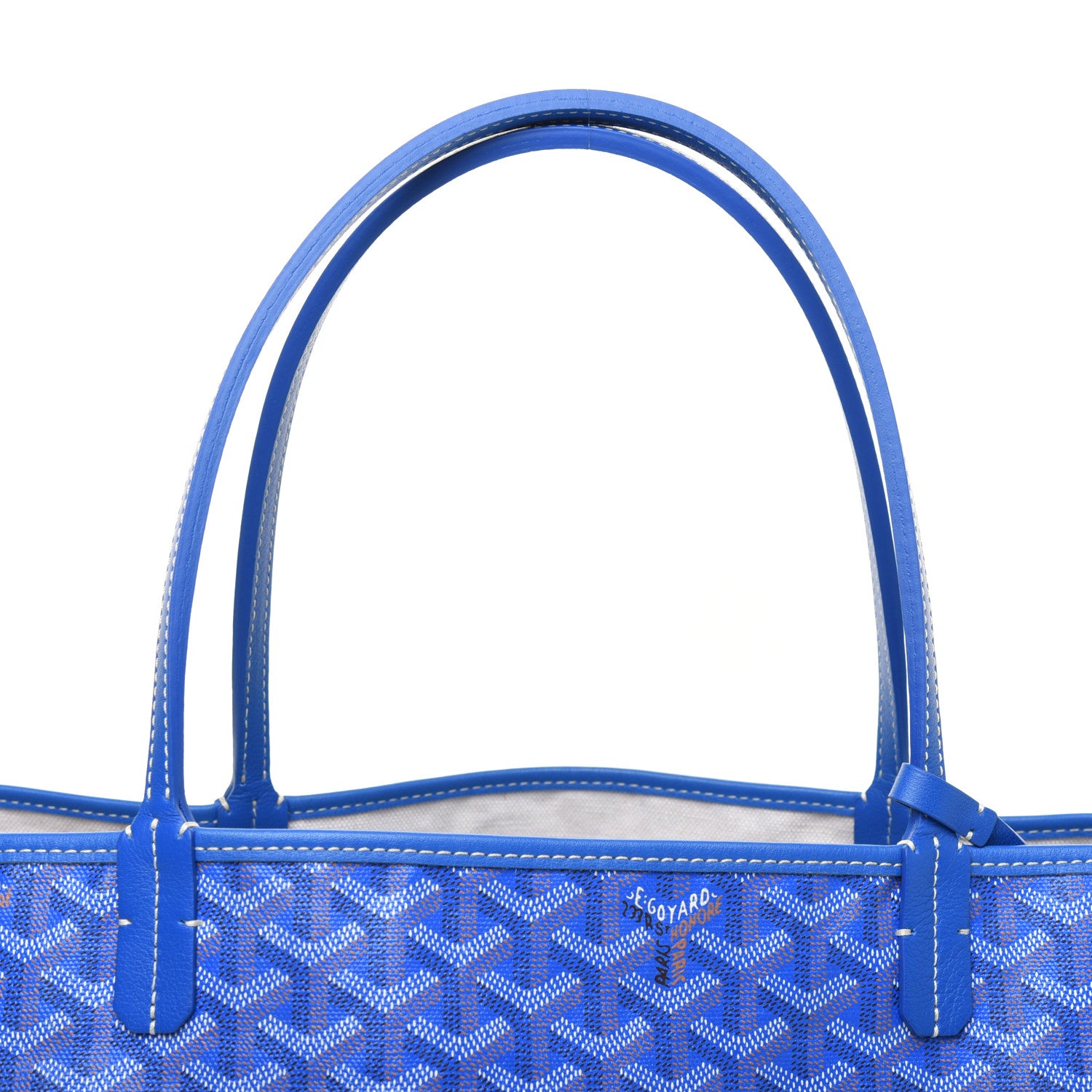 Goyard Goyardine Saint Louis GM Sky Blue 14 of 16