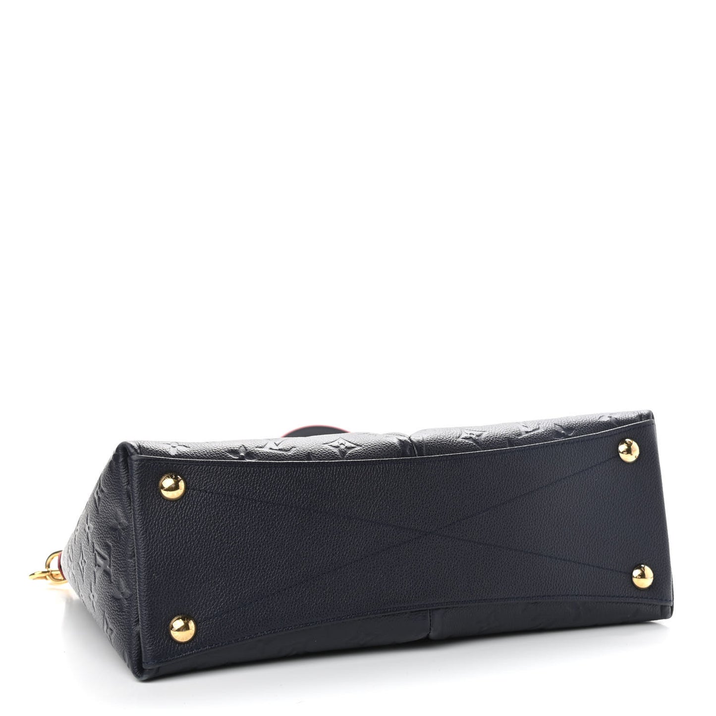 Empreinte V Tote MM Marine Rouge