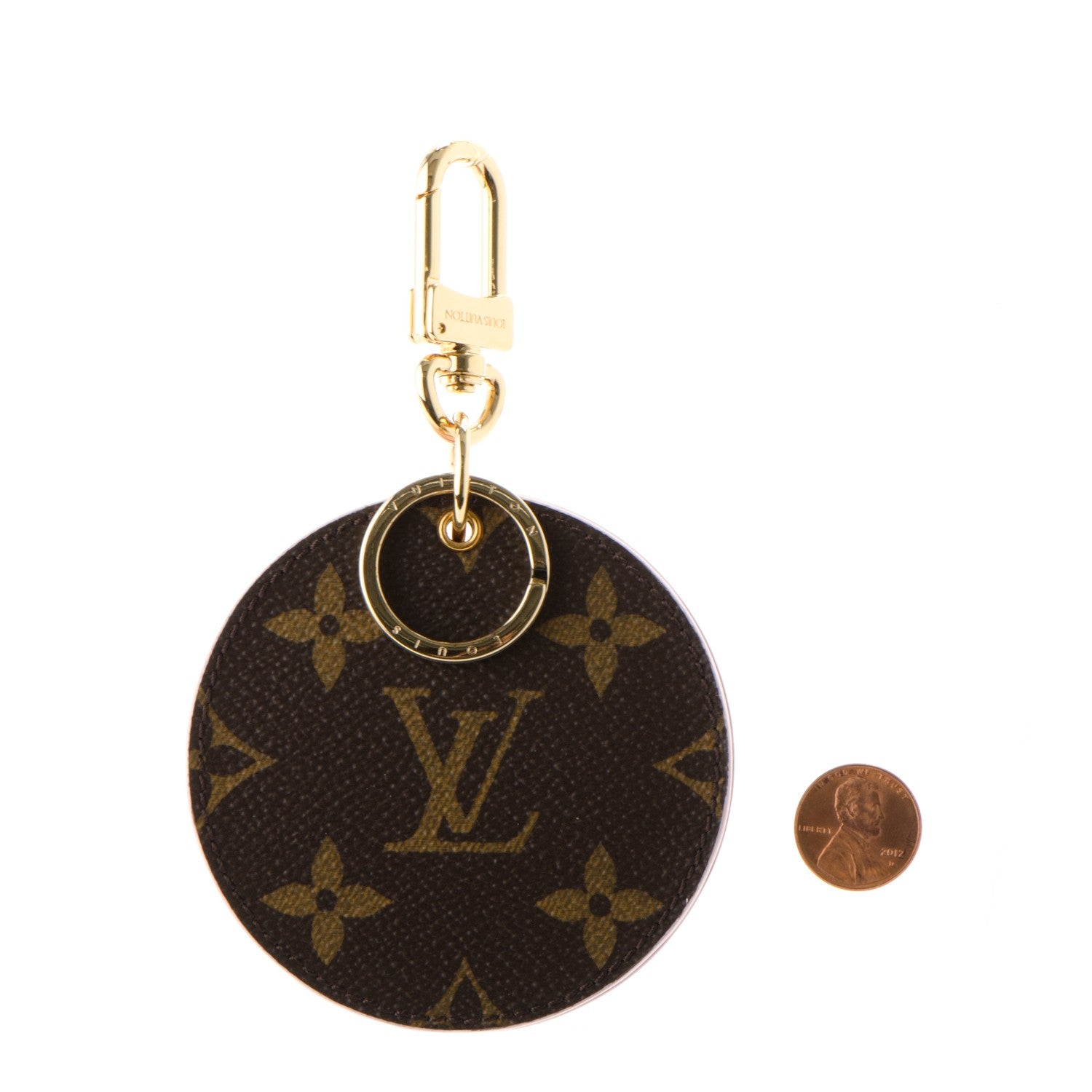 Louis Vuitton Monogram LV Mirror Key Holder Rose Ballerine 2 of 5