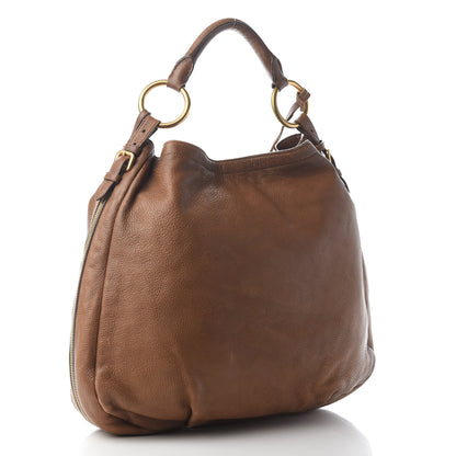 Prada Cervo Antik Hobo Cammello Sfumato 2 of 10