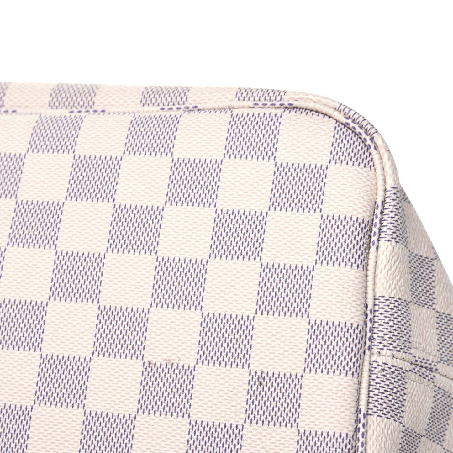Damier Azur Neo Neverfull MM Rose Ballerine
