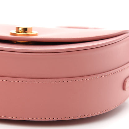 Mansur Gavriel Calfskin Mini Saddle Crossbody Bag Blush 8 of 8