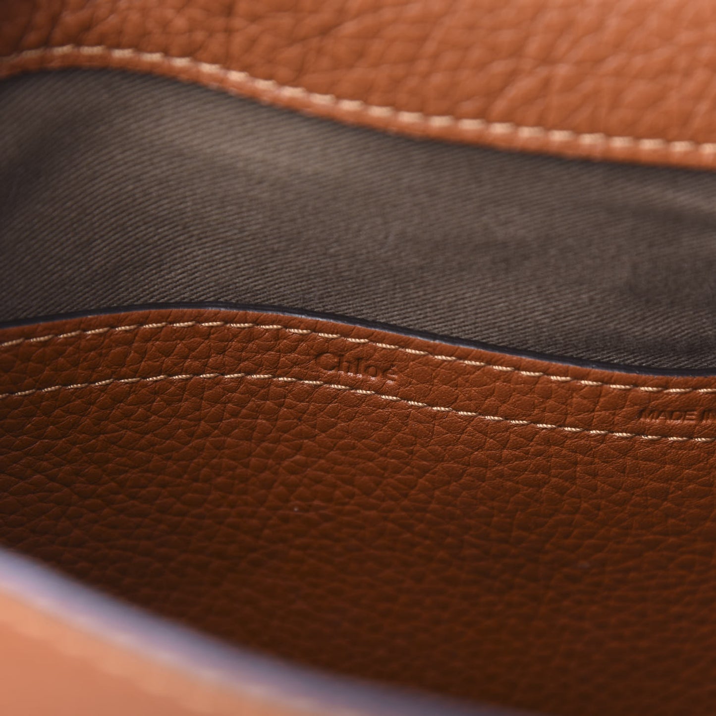 Calfskin Medium Marcie Round Crossbody Bag Tan