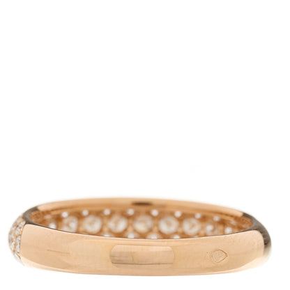 Cartier 18K Pink Gold Diamond 5mm Etincelle de Cartier Band Ring 58 8.25 3 of 4