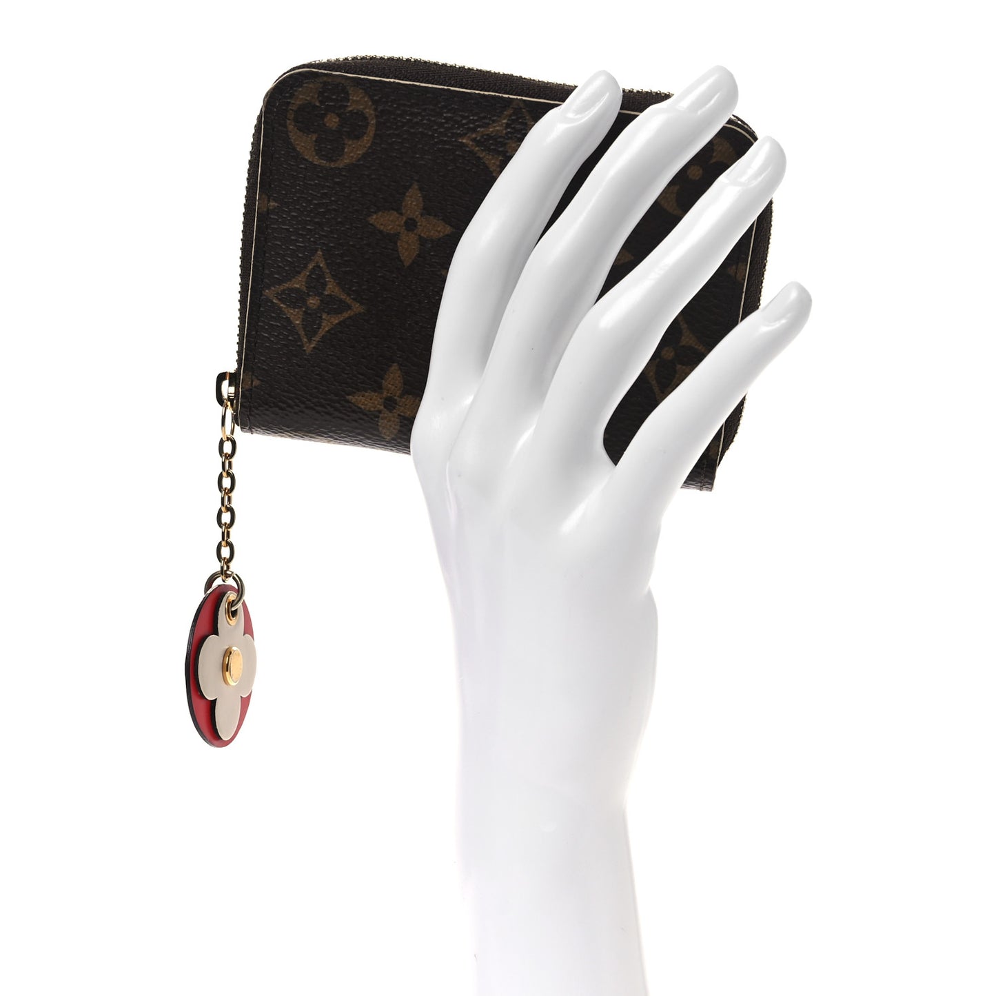 Monogram Bloom Flower Zippy Coin Purse
