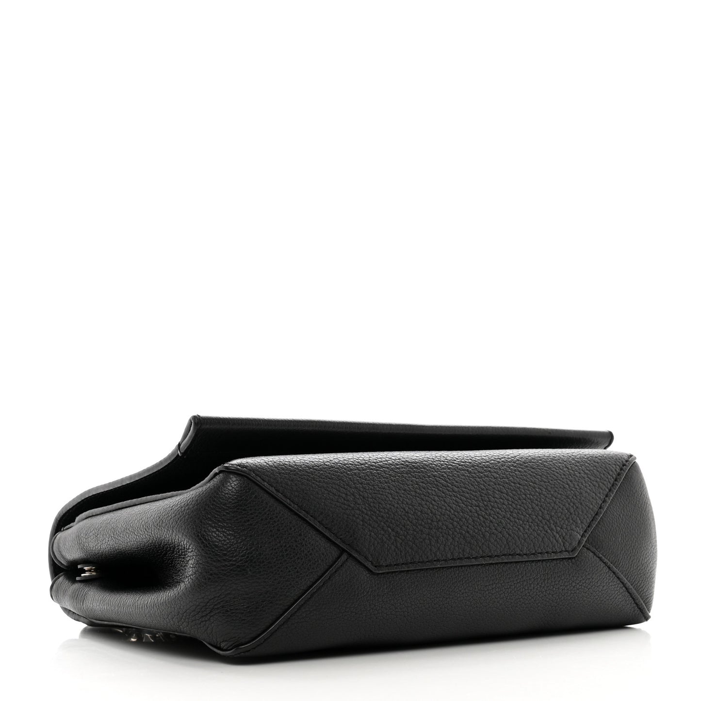 Calfskin Lockme II Chain Bag BB Black