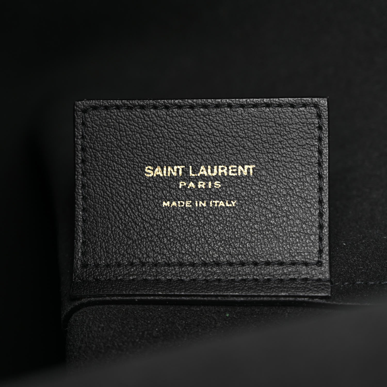 Saint Laurent Calfskin Large Shopping Tote Black 8 of 12