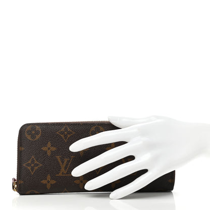 Louis Vuitton Monogram Clemence Wallet Fuchsia 2 of 9