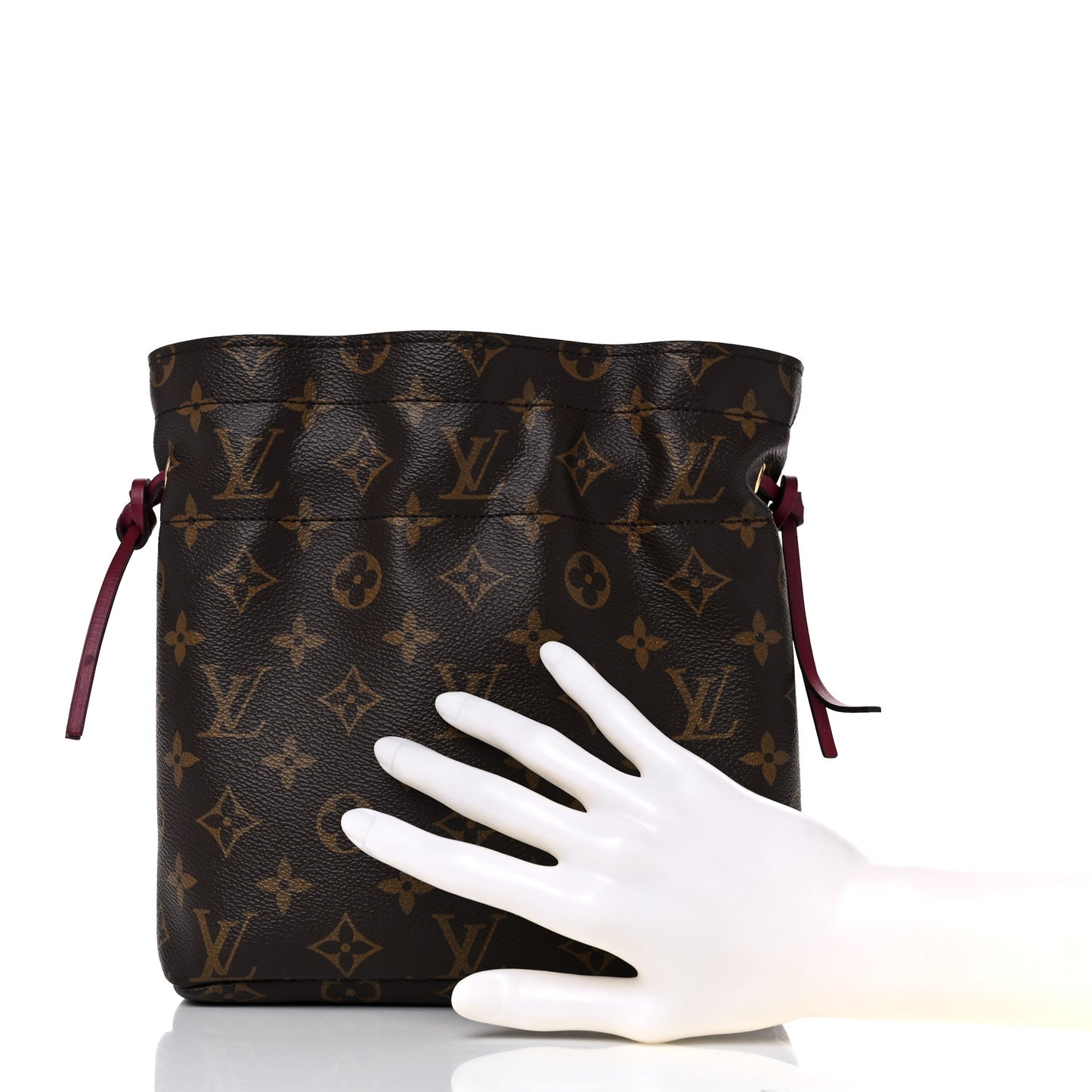 Monogram Pouch Noe Fuchsia