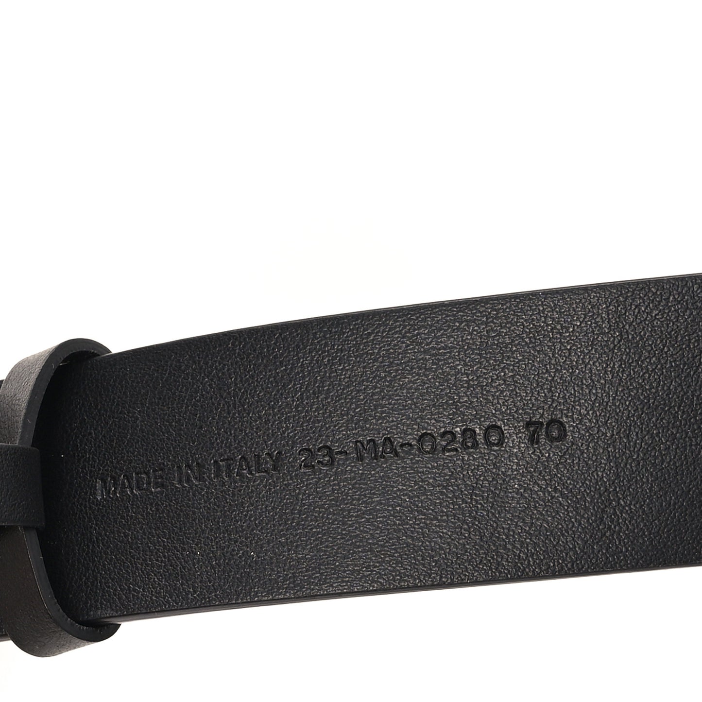 Calfskin CD Belt 70 28 Black