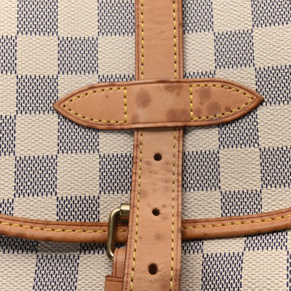 Louis Vuitton Damier Azur Saumur MM 16 of 17