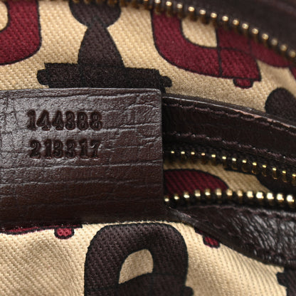 Gucci Monogram Web Jolicoeur Charms Messenger Dark Brown 7 of 11