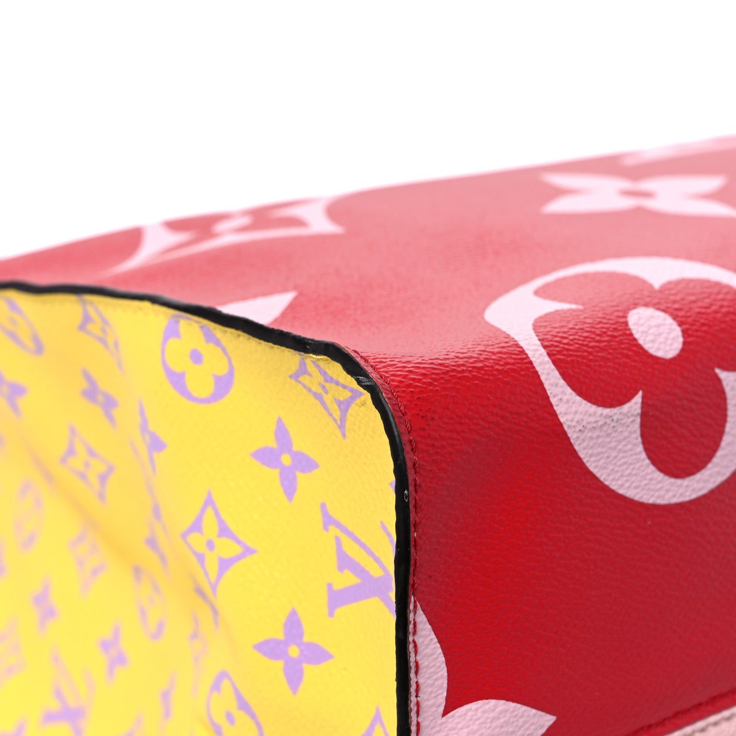 Louis Vuitton Monogram Giant Onthego GM Rouge Rose 8 of 17