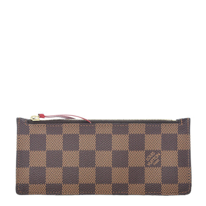 Louis Vuitton Damier Ebene Josephine Wallet Zippered Insert 1 of 7
