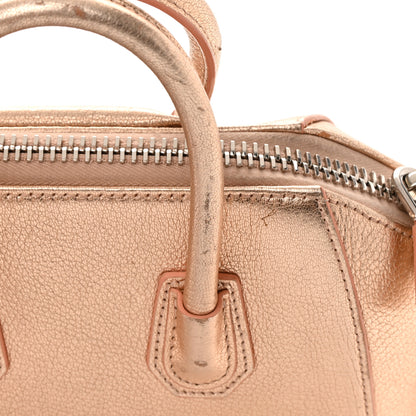 Givenchy Metallic Sugar Goatskin Mini Antigona Light Pink 23 of 25